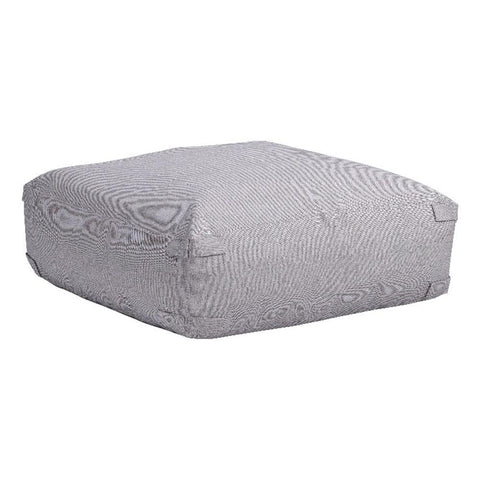 Zuo Luanda Outdoor Collection Ottoman Gray