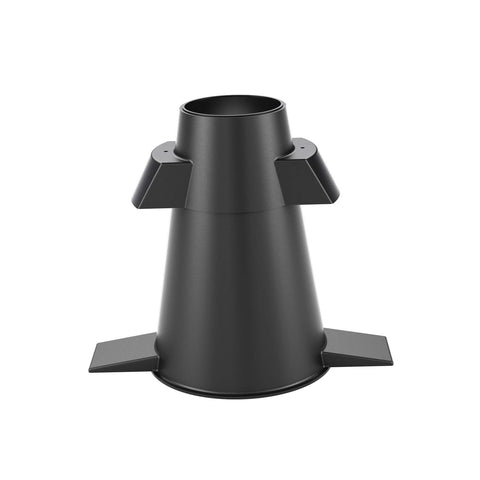 Bon Plastic Slump Cone for Concrete Testing – 12" High Durable Mold for Measuring Concrete Consistency and Workability on Job Sites or in Labs