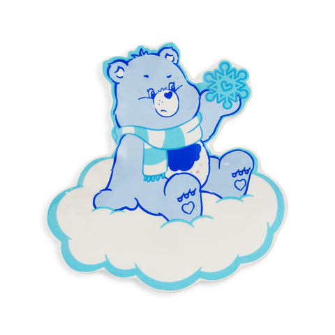 Silver Buffalo Care Bears Holiday Grumpy Bear Sculpted Ceramic Trinket Tray | Storage Dish Organizer For Jewelry, Accessories, Keys, and More
