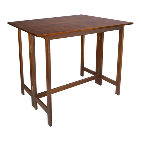 Oakestry Solid Wood Flip Top Folding Console Table Convertible to Dining Table Space Saving Multifunction Expandable Table Modern Small Space Furniture Entryway Kitchen Living Room Functional Design