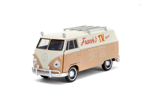 Jada Transformers Rise of The Beast 1:32 Volkswagen Bus Wheeljack w/Robot On Chassis Die-Cast Car, Toys for Kids and Adults