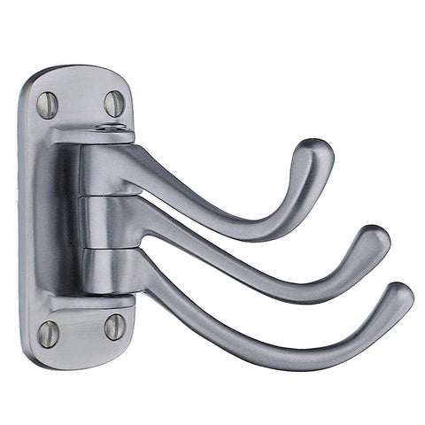 Smedbo Home Decorative Accessories Triple Coat Hook 3 1/4" Polished Chrome