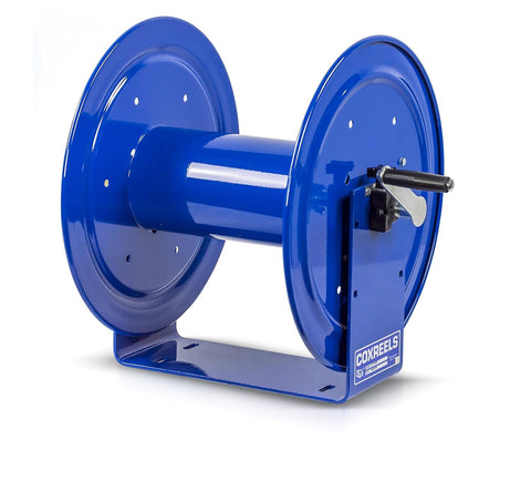 Coxreels 117-3-250 Hand Crank Hose Reel - Spool for Coiling Hoses and Cables - Rotating Storage with Hand Crank - Steel Manual Air Hose Reel - 17 x 18.25 x 18 Inches