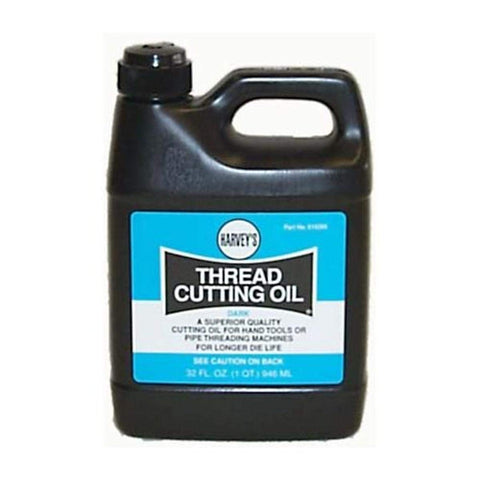 WILLIAM HARVEY 016265 Harvey Thread Cutting Oil 1 Qt Dark