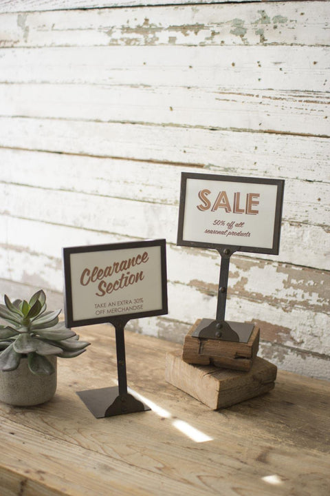 Kalalou CLA1229 Pricing Display, Brown