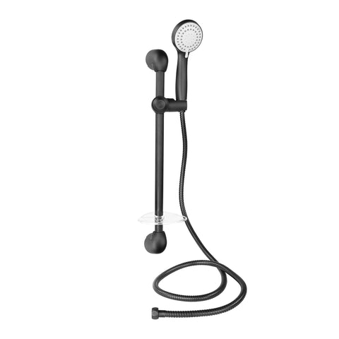 Empire Faucets MB-SLDBR-BM-MTL-2-E 21" Durable Metal RV Shower Slide Bar - Black Matte