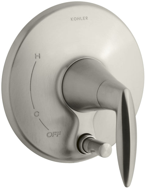 KOHLER Alteo® Valve trim with push-button diverter, valve not included