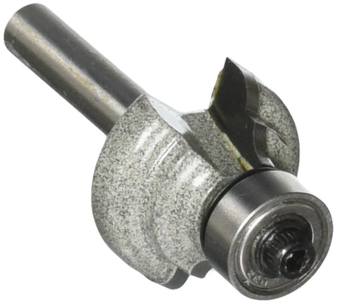 Vermont American 23151 1/8-Inch Radius Carbide Tipped Cove and Bead Router Bit, 1/2-Inch Ball Bearing 2-Flute 1/4-Inch Shank