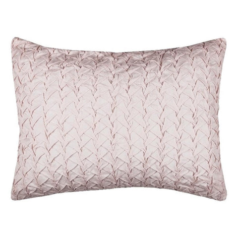 Rizzy Home Carly 20" x 26" Cotton Standard Sham in Pink