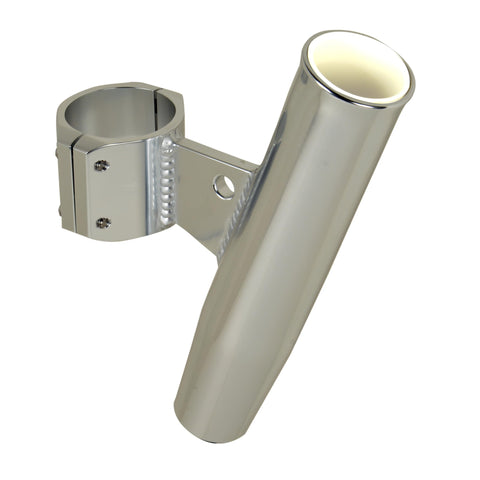 CE Smith - Aluminum Rod Holder - Boat Rod Holder with Vertical Clamp - Fits 2.375" OD Rails