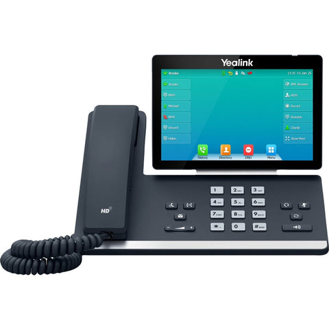 Yealink SIP-T57W IP Phone -Wi-Fi, Bluetooth Desktop Power Adapter Power Adapter not Included