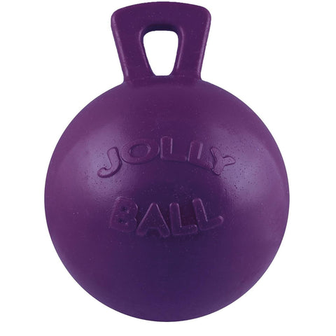 Jolly Pets Tug-N-Toss Ball Color: Purple, Size: 8" H x 6" W x 6" D