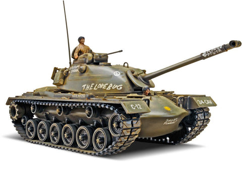 Revell 85-7853 M48A2 Patton Tank Model Kit 1:35 Scale 152-Piece Skill Level 4 Plastic Model Tank Building Kit