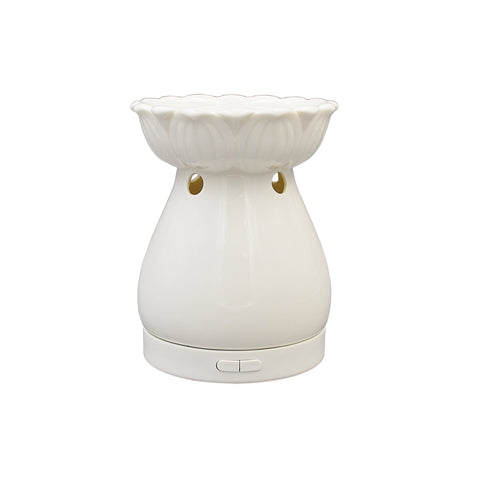 EcoGecko Aromatherapy Essential Oil Diffuser & Candle Holder with Changing Color LED Lights