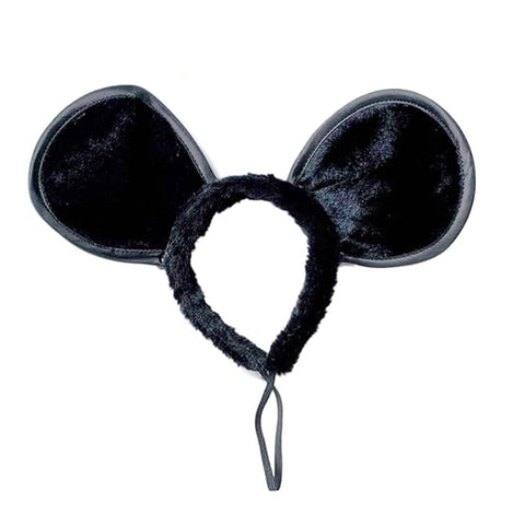 Forum Novelties 25162 Large Mouse Ears Costume, One Size, Black