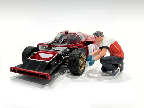 American Diorama Race Crew Figure #6 for 1/24 Scale Models AD-25005