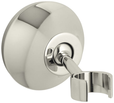 KOHLER K-352-SN Forte Adjustable Wall-Mount Bracket, Vibrant Polished Nickel