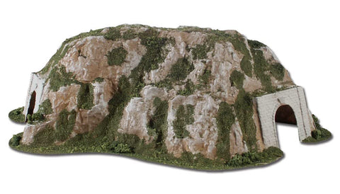 Woodland Scenics N Scale Ready Landform Tunnel Curved 10 Wide x 16-1/2" Long