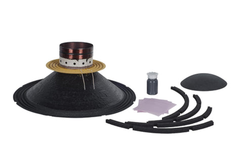 B&C Speakers RCK18SW1158 RECONE KIT for 18SW115 8 Ohm Impedance Subwoofer Speaker Driver
