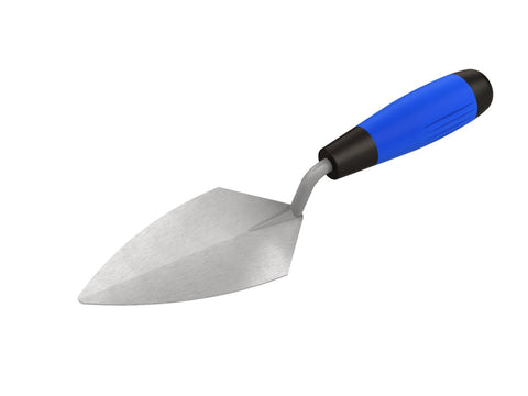 Bon 70-119 Pointing Trowel for Brick, Block and Stone Masonry - Stainless Steel 5-1/2-inch-inch X 2 3/4-inch Comfort Grip Handle