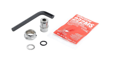 T&S Brass EZ-K T&S Easyinstall Kit: Swivel Nut, Bushing, O-Ring, Lock Washer
