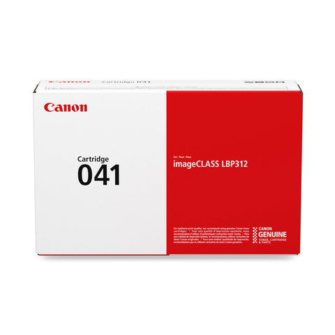 Canon Genuine 041 Black Toner Cartridge Compatible with LBP312dn, MF525dw