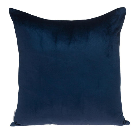 Parkland Collection Nerine Transitional Blue/Navy 20" x 20" Throw Pillow