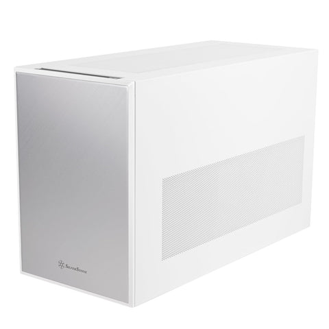 SilverStone Technology SUGO 17 White Premium shoebox-Shaped Computer Chassis, SST-SG17W