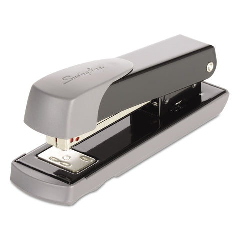 Swingline 71101 Compact Commercial Stapler, Half Strip, 20-Sheet Capacity, Black (S7071101R)