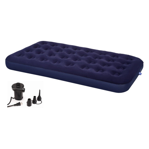 ACHIM Second Avenue Collection Twin Air Mattress with Electirc Air Pump