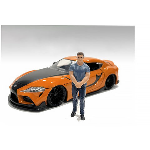 American Diorama Car Meet 3" Figurine 4 for 1/24 Scale Models