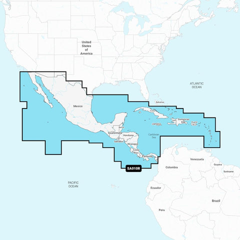 Garmin Central America Caribbean Navionics+ NSSA010R [010-C1451-20]