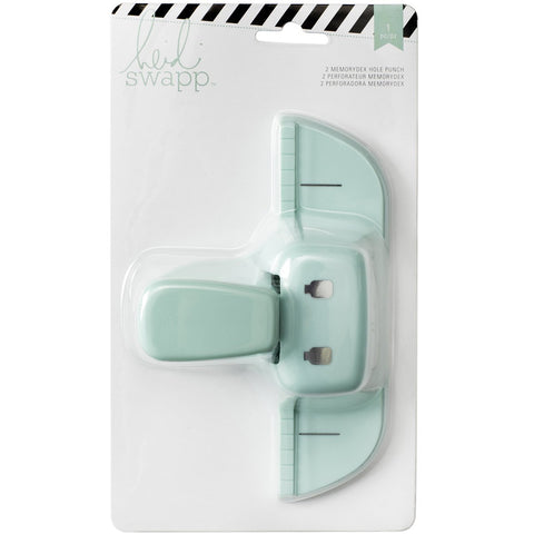 Heidi Swapp MemoryDex Hole Punch Tool, for Photos, Notes, Reminders, Adress Books, Make Perfect Holes in Cards and Photos, Scrapbooking, Journaling, Embellishments, Card Making, Crafting