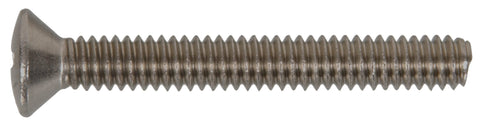 The Hillman Group 826000 Stainless Steel Oval Head Phillips Machine Screw, 1/4-Inch x 2-1/2-Inch, 50-Pack