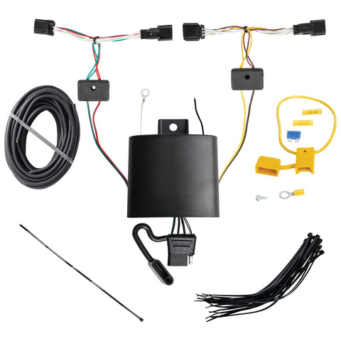 TEKONSHA 118881 T-One® T-Connector Harness, 4-Way Flat, w/Circuit Protected ModuLite® HD Module, Compatable with 2023-2023 Hyundai Palisade