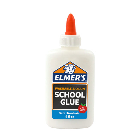 Elmer's Liquid School Glue, Washable, 4 oz