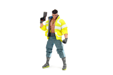Jada Cyberpunk Edgerunners David Martinez - 1:12 Scale Action Figure - 6” Highly Articulated Collectible with Accessories - Ages 15+ - Soft Goods Jacket, Detailed Sculpt