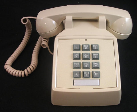 Cortelco 250009-VBA-20M Desk w/ Volume (ITT-2500-V-IV)