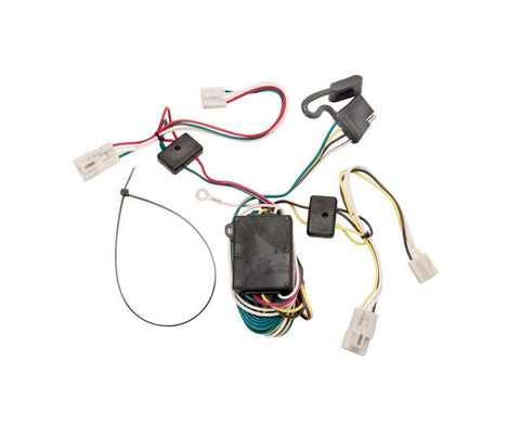 Tekonsha 118304 T-One® T-Connector Harness, 4-Way Flat, w/Converter, Compatable with 2004-2010 Toyota Sienna Black