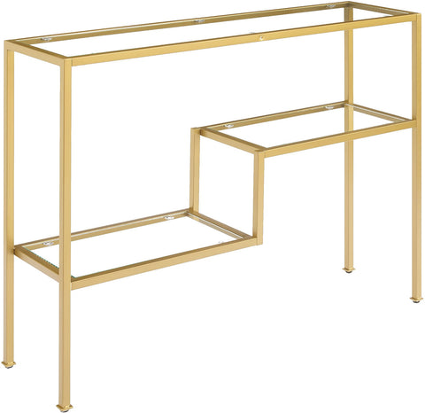 Sloane Entryway Console Table Gold