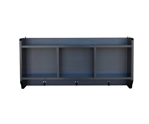 Proman Products Wall Cabinet, Dark Walnut, 33w x 15h x 10d (Sh16756)