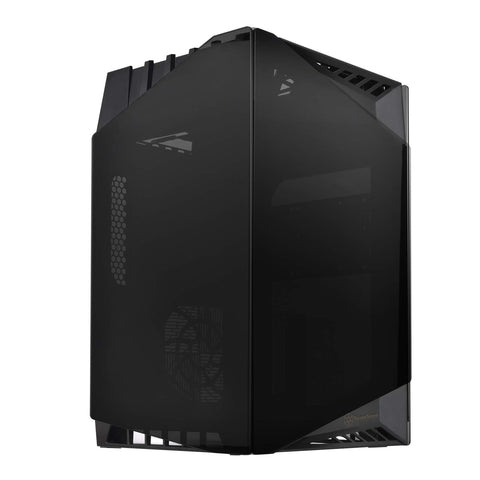 Silverstone Technology Mini-ITX Computer Case with Tempered Glass and Vertical Design LD03B