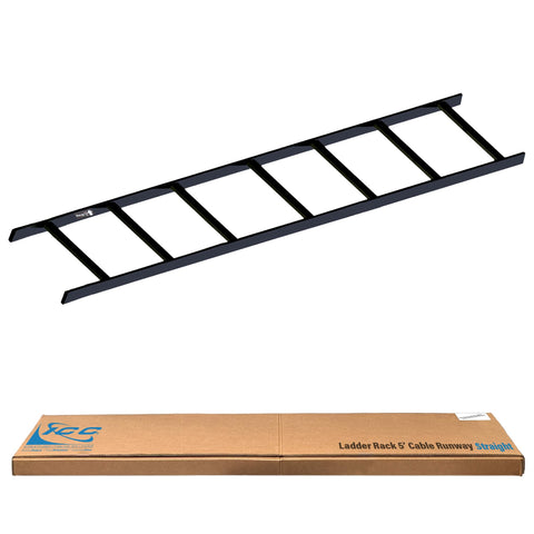 ICC Cable Runway Rack 5' Straight Section, 16-Gauge Steel, Made in USA