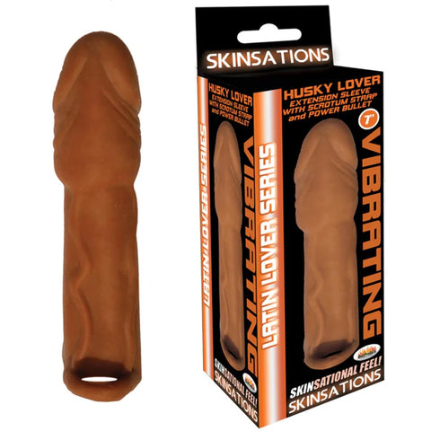 Hott Products Unlimited 57908: Skinsations Latin Husky Extension Bull/Scrotum 7
