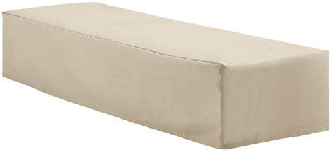 Outdoor Chaise Lounge Furniture Cover Tan