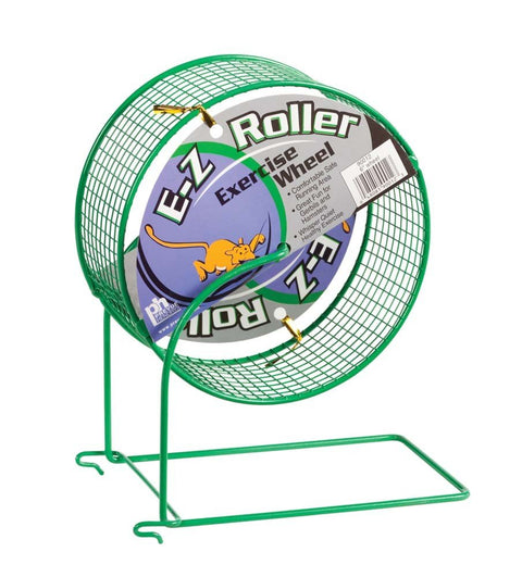 Prevue Pet Products SPV90012 Wire Mesh Hamster Wheel Toy for Small Animals, 6-Inch, Colors Vary