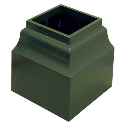 Whitehall Cascade Mailbox Green Post Base Cuff