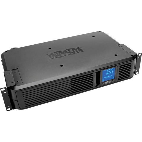 Tripp Lite 1200VA Smart UPS Battery Back Up, 700W Rack-Mount/Tower, 8 Outlets, LCD Display, AVR, USB, DB9 2URM, 3 Year Warranty & $250,000 Insurance (SMART1200LCD)