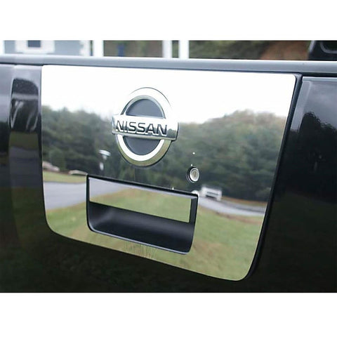 QAA is Compatible with 2004-2013 Nissan Titan 2 Piece Stainless Tailgate Handle Accent Trim, 11.75" Width TGH24520