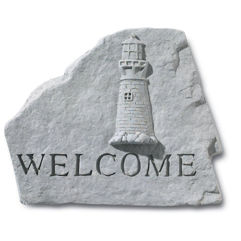 Kay Berry- Inc. 67520 Welcome - Lighthouse Garden Accent - 11.5 Inches x 9.5 Inches